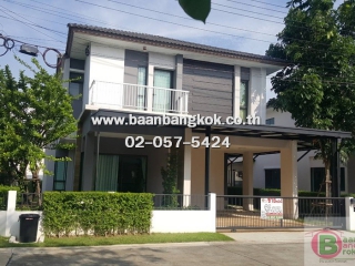 1108, ขาย บ้านเดี่ยว 2 ชั้น เนื้อที่ 66.2 ตรว. หมู่บ้าน ธนาฮาบิแทต ราชพฤกษ์-สิรินธร