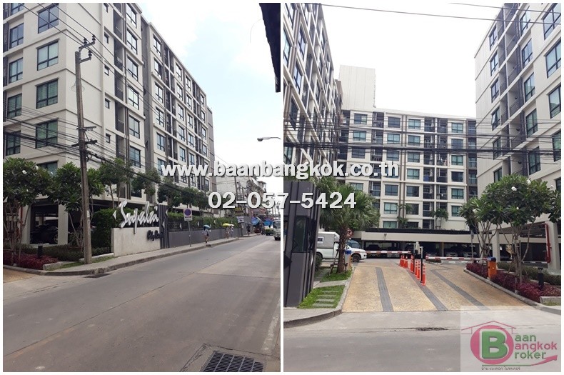 ให้เช่า คอนโดมิเนียม อยู่ชั้น 4 เนื้อที่ 33 ตรม. ศุภาลัย ซิตี้ รีสอร์ท สถานีแบริ่ง สุขุมวิท 105