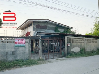 07260, ที่ดิน + บ้านเดี่ยว ใกล้เวิร์คพอยท์ เนื้อที่ 382 ตรว. ถนนเลียบคลองเปรมประชากร จ.ปทุมธานี