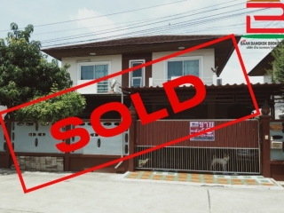 2419, ขาย บ้านเดี่ยว 2 ชั้น พร้อมอยู่ เนื้อที่ 55.6 ตรว. มี 3 ห้องนอน 3 ห้องน้ำ 1 ห้องครัว โครงการ ดุสิตแกรนด์ ปาร์ค ถนนรามอินทรา เขตคลองสามวา จ.กรุงเทพฯ