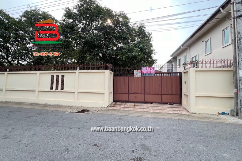 บ้านเดี่ยว ซอยสายไหม 18 เนื้อที่ 300 ตรว. ถนนสายไหม เขตสายไหม จ.กรุงเทพมหานคร
