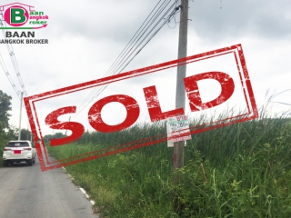 2605, ขาย ที่ดินเปล่า ยังไม่ได้ถม เนื้อที่ 285 ตรว. ซ.บงกช 73 วัดกล้าชอุ่ม ถนนรังสิต-นครนายก อ.คลองหลวง จ.ปทุมธานี