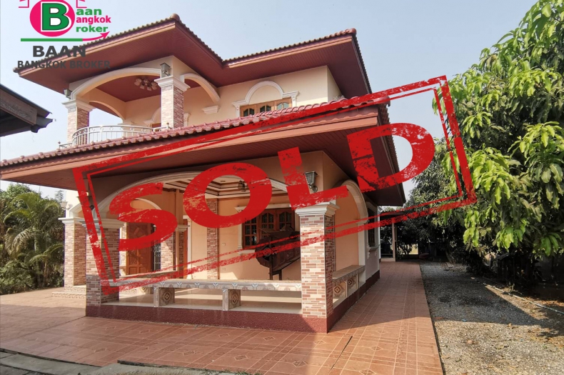 ขาย ที่ดิน+บ้านเดี่ยว 2 ชั้น พร้อมอยู่ เนื้อที่ 300 ตรว. ซ.วัดโตนด ถนนสายเอเชียอยุธยา อ.อุทัย จ.อยุธยา