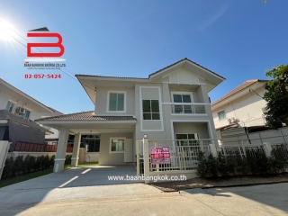 09017, บ้านเดี่ยว โครงการ แลนด์ซิโอ วัชรพล เนื้อที่ 54 ตรว. แขวงออเงิน เขตสายไหม จ.กรุงเทพฯ
