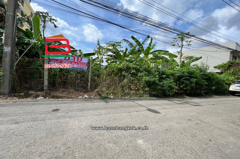 ที่ดินเปล่า เนื้อที่ 295 ตร.ว. ซอยนวมินทร์ 88, ใกล้โลตัสนวมินทร์ ถนนนวมินทร์ เเขวงคลองกุ่ม เขตบึงกุ่ม 