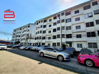 03745, คอนโดมิเนียม โครงการ บ้านเอื้ออาทร สายไหม สูง 5 ชั้น อยู่ชั้นที่ 4 เนื้อที่ 33.51 ตรม. มี 1 นอน 1 น้ำ ถนนสายไหม เขตสายไหม