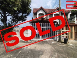 08149, ทาวน์เฮาส์ หลังริม หมู่บ้าน อรุณธร ออเงิน เนื้อที่ 37 ตรว. ถนนสุขาภิบาล 5 ซอย 45 เขตสายไหม