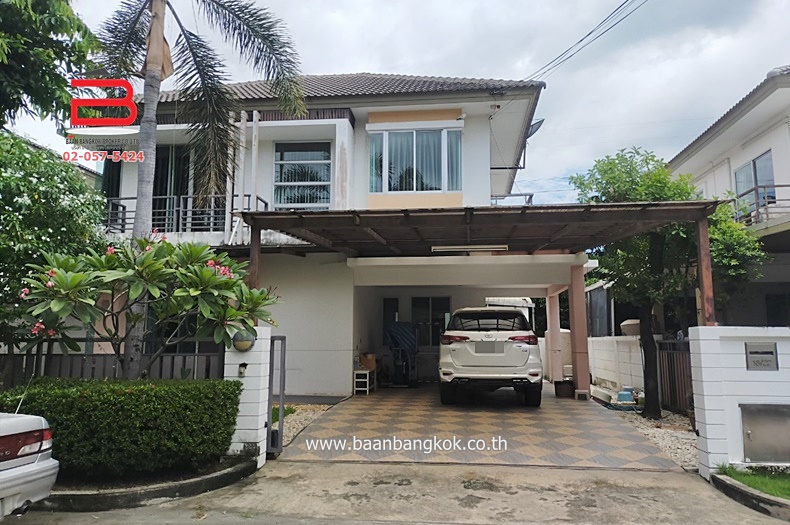 บ้านเดี่ยว 2 ชั้น โครงการ ไลฟ์ บางกอก บูเลอวาร์ด เนื้อที่ 51.8 ตรว. ถนนเพชรเกษม เขตหนองแขม 