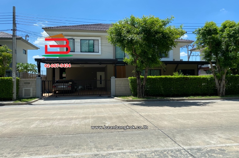 บ้านเดี่ยว โครงการ คาซ่าวิลล์ รามอินทรา-วงแหวน 2 เนื้อที่ 65.6 ตร.ว (ซอยกาญจนาภิเษก 5/2) เเขวงท่าเเร้ง เขตบางเขน กรุงเทพมหานคร 