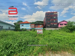 08479, ที่ดินถมแล้ว ซอยรามอินทรา 62 แยก 6 เนื้อที่ 50 ตรว. ถนนรามอินทรา เขตคันนายาว