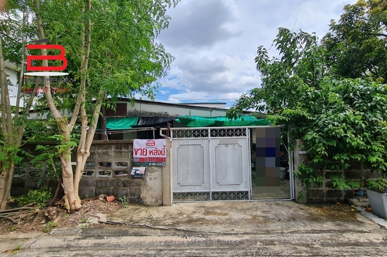 บ้านเดี่ยว 1 ชั้น โครงการ ชินเขต เนื้อที่ 63 ตรว. มี 5 ห้องนอน 2 ห้องน้ำ ถนนงามวงศ์วาน เขตหลักสี่