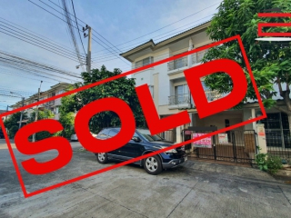 06807, ทาวน์โฮม 3 ชั้น (ถูกสุดในโครงการ) โครงการ ศุภาลัย วิลล์ เนื้อที่ 18.7 ตรว. มี 3 ห้องนอน 3 ห้องน้ำ ถนนรามอินทรา เขตบึงกุ่ม