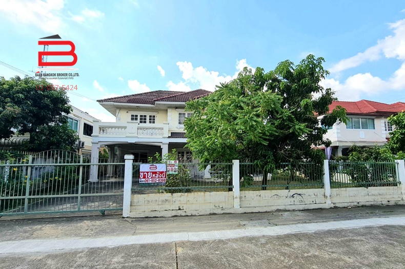 บ้านเดี่ยว หมู่บ้านมณียา ซอย3/5 ท่าอิฐ เนื้อที่ 97.5 ตรว. ถนนรัตนาธิเบศร์ อ.เมืองนนทบุรี จ.นนทบุรี
