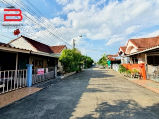 06968, บ้านแฝด 1 ชั้น โครงการ นันทวัน 4 เนื้อที่ 32.4 ตรว. มี 3 ห้องนอน 1 ห้องน้ำ ถนนเลียบวารี-คู้ขวา เขตหนองจอก 