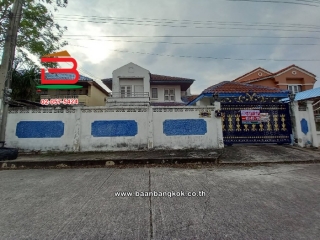 09415, บ้านเดี่ยว หมู่บ้าน พนาสนธิ์การ์เด้นโฮม 2 เนื้อที่ 54 ตรว. ซอยเลียบวารี 79 ถนนเลียบวารี แขวงโคกแฝด เขตหนองจอก กรุงเทพมหานคร