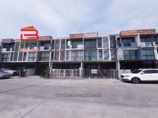 09545, ทาวน์โฮม โครงการ เดอะ วิลโล่ รามอินทรา เนื้อที่ 17.5 ตารางวา ติดตลาดนัดกีบหมู ถนนรามอินทร แขวงบางชัน เขตคลองสามวา กรุงเทพมหานคร 