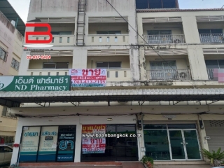 08765, อาคารพาณิชย์ 2 คูหา ศุภลักษณ์พาณิชย์โฮม เนื้อที่ 43.4 ตรว. ถนนรังสิต-นครนายก อ.ธัญบุรี จ.ปทุมธานี