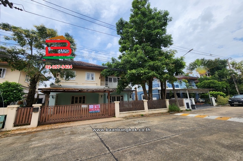 บ้านเดี่ยว 2 ชั้น เนื้อที่ 72 ตร.ว. สโรชาการ์เด้นวิว หทัยราษฎร์-ลำลูกกา ถนนลำลูกกา ตำบลบึงคำพร้อย อำเภอลำลูกกา ปทุมธานี 