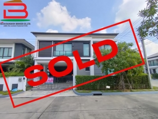 08118, บ้านเดี่ยว โครงการ เซนโทร รามอินทรา-จตุโชติ เนื้อที่ 54.5 ตรว. ถนนกาญจนาภิเษก เขตสายไหม
