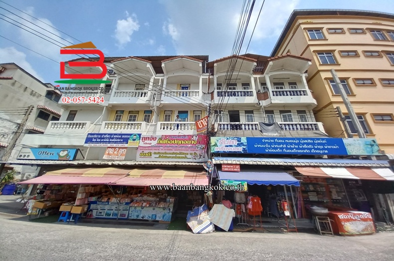 อาคารพาณิชย์ สินธิวาธานี เนื้อที่ 34.7 ตรว. ตำบลสามเรือน อำเภอบางปะอิน จังหวัดอยุธยา