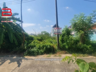 09295, ที่ดินเปล่า สุขทวี ซ.27 เนื้อที่ 100 ตรว. ถนนบรมราชชนนี แขวงบางระมาด เขตตลิ่งชัน กรุงเทพฯ
