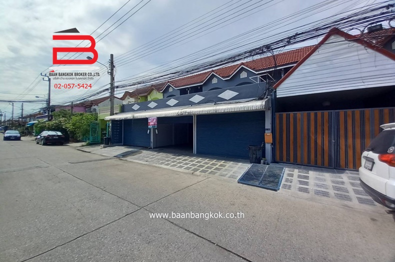 ทาวน์เฮาส์ หลังริม หมู่บ้าน พนาสนธิ์ 2 เนื้อที่ 18.6 ตรว. ถนนนิมิตใหม่ เขตมีนบุรี