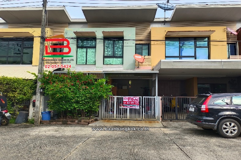ทาวน์เฮ้าส์ โครงการ ไอดีไซน์ ลำลูกกา 45-47 เนื้อที่ 20.3 ตรว. อ.ลำลูกกา ปทุมธานี