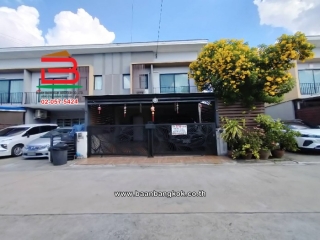 08844, ทาวน์โฮม เดอะคอนเนค 12 หลังริม เนื้อที่ 28.9 ตรว. ถนนรามอินทรา เขตบางเขน