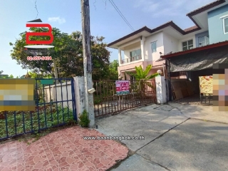 09121, บ้านแฝด หมู่บ้าน เปี่ยมภิรมย์รีสอร์ท เนื้อที่ 50.8 ตรว ถ.มิตรไมตรี แขวงหนองจอก เขตหนองจอง กรุงเทพมหานคร        