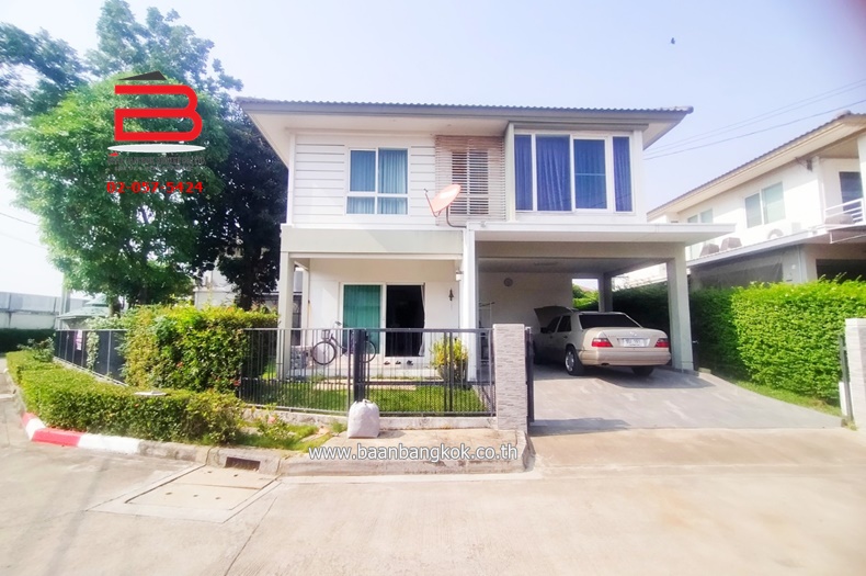 บ้านเดี่ยว หลังมุม โครงการ ชัยพฤกษ์ บางใหญ่ เฟส4 เนื้อที่ 68 ตรว. ถนนกาญจนาภิเษก ต.เสาธงหิน อ.บางใหญ่ จ.นนทบุรี