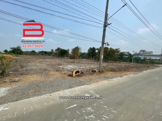 09276, ที่ดินเปล่า ทางเข้าวัดราษฎร์นิยม เนื้อที่ 3-2-0 ไร่ ถนนบางบัวทอง-สุพรรณบุรี 340 ตำบลราษฎร์นิยม อำเภอไทรน้อย จังหวัดนนทบุรี
