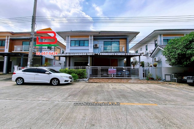 บ้านเดี่ยว เนื้อที่ 55.3 ตร.ว. โครงการ อาร์เค โฮมพาร์ค 2 พระราม 9-วงแหวน (ตรงข้ามซอยสามัคคีพี่น้อง) ถนนพัฒนาชนบท 3 แขวงคลองสองต้นนุ่น เขตลาดกระบัง   