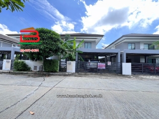 09806, บ้านแฝด โครงการ อารียา โคโม่ วงแหวน-รามอินทรา เนื้อที่ 39.6 ตารางวา ซอยสุเหร่าคลองหนึ่ง 15, ใกล้โรงเรียนโชคชัยหทัยราษฎร์ ถนนวงแหวน-รามอินทรา แขวงบางชัน เขตคลองสามวา กรุงเทพมหานคร   