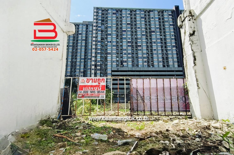 ที่ดินเปล่า ซอยบีบีสมาร์ทคาร์ 2, ใกล้แยกแครายนนทบุรี เนื้อที่ 217 ตารางวา ถนนติวานนท์ ตำบลบางซื่อ อำเภอเมืองนนทบุรี จังหวัดนนทบุรี   