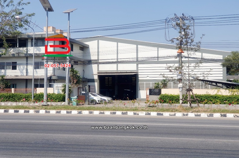 ที่ดินพร้อมโรงงาน เนื้อที่ 1-1-21 ไร่ ติดถนนซอยเทศบาลแพรกษา 13 (ตรงข้ามโรงงานอุตสาหกรรมแพรกษา) ถนนแพรกษา ตำบลแพรกษา อำเภอเมืองสมุทรปราการ สมุทรปราการ   