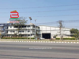 10292, ที่ดินพร้อมโรงงาน ติดถนนเทศบาลแพรกษา 13 เนื้อที่ 521 ตรว. ถนนแพรกษา ตำบลแพรกษา อำเภอเมือง จังหวัดสมุทรปราการ