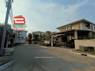 10148, บ้านเดี่ยว หมู่บ้าน มัณฑนา พระราม 2-เทียนทะเล เนื้อที่ 107.9 ตรว. ซอยเทียนทะเล 28 เขตบางขุนเทียน