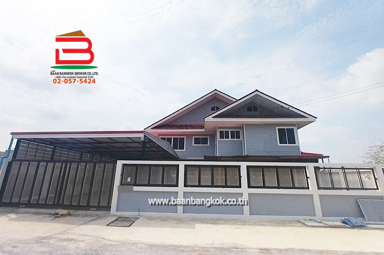 บ้านเดี่ยว หมู่บ้าน กฤษดาเพลส เนื้อที่ 100 ตรว. ถนนกาญจนาภิเษก ต.คลองห้า อ.คลองหลวง จ.ปทุมธานี