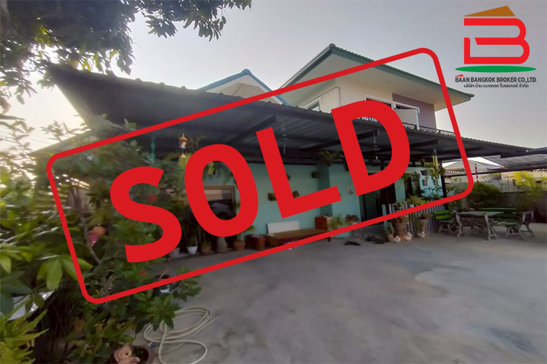 ที่ดินพร้อมบ้านเดี่ยว ซอยสายไหมพัฒนา (ซ.สายไหม 17) เนื้อที่ 78 ตรว. ใกล้ตลาดเอซีสายไหม  เขตสายไหม