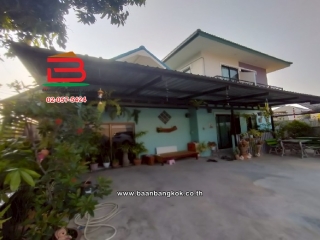 10549, ที่ดินพร้อมบ้านเดี่ยว ซอยสายไหมพัฒนา (ซ.สายไหม 17) เนื้อที่ 78 ตรว. ใกล้ตลาดเอซีสายไหม  เขตสายไหม