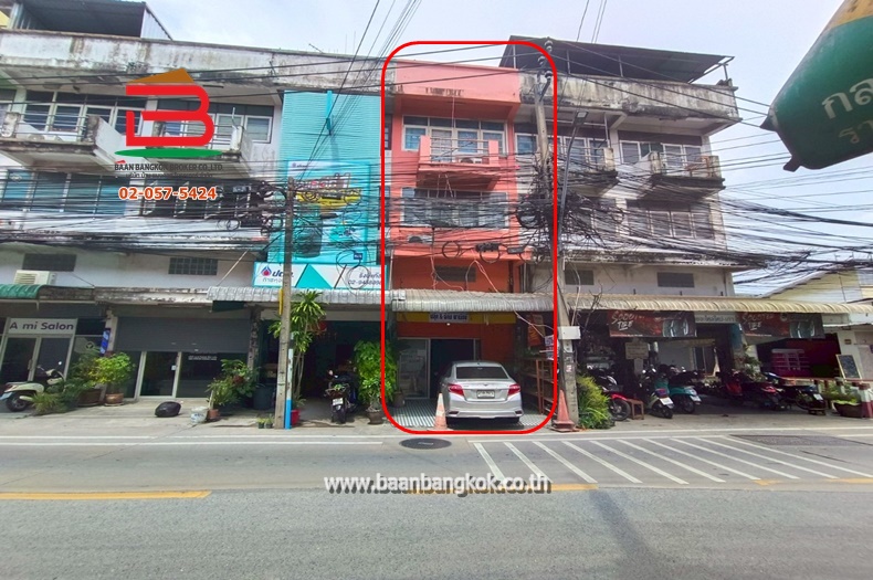 อาคารพาณิชย์ ซอยรามอินทรา 65 เนื้อที่ 16 ตรว. ถนนรามอินทรา แขวงท่าแร้ง เขตบางเขน กรุงเทพมหานคร