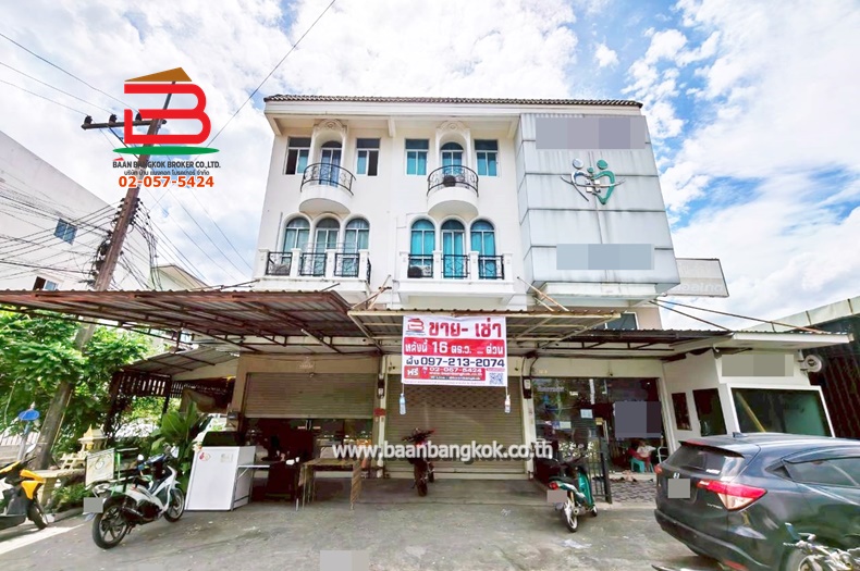 ขาย/เช่า อาคารพาณิชย์ เนื้อที่ 16 ตรว. หมู่บ้าน แอร์วิลล่า (คลอง2) ถนนลำลูกกา ตำบลคูคต อำเภอลำลูกกา ปทุมธานี