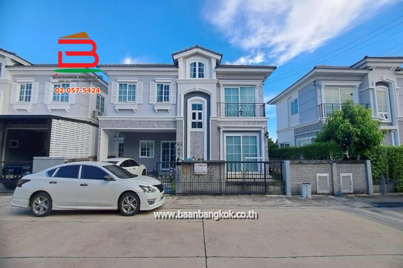 บ้านเดี่ยว หมู่บ้าน โกลเด้น นีโอ2 ลาดพร้าว-เกษตรนวมินทร์ เนื้อที่ 41.5 ตรว. ถนนรามอินทรา แขวงคลองกุ่ม เขตบึงกุ่ม กรุงเทพฯ