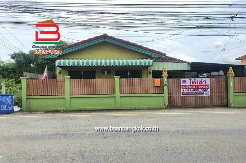 ให้เช่า บ้านเดี่ยว ซอยรามอินทรา 117 เนื้อที่ 66 ตรว. ใกล้รร.เศรษฐบุตรบําเพ็ญ ถนนรามอินทรา แขวงมีนบุรี เขตมีนบุรี กรุงเทพมหานคร