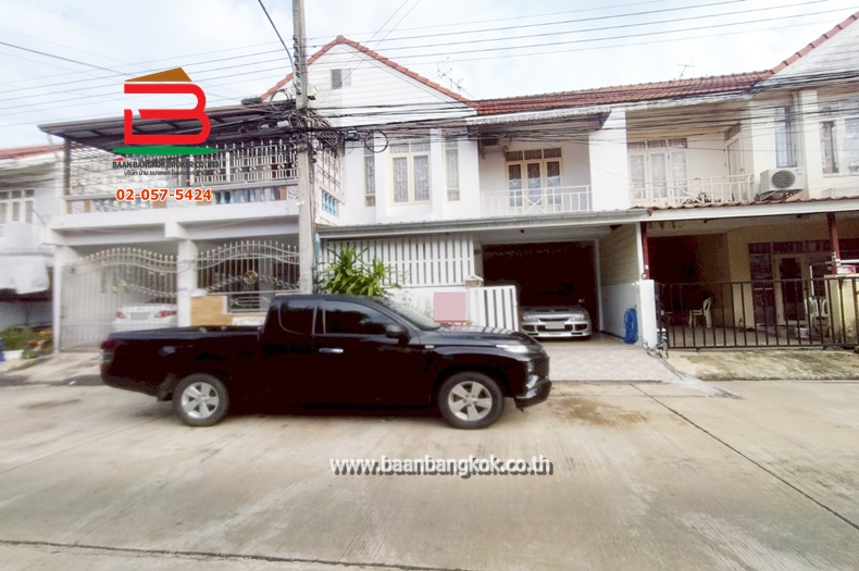 ทาวน์เฮาส์ ไทยสมบูรณ์ 2 รังสิต คลอง3 เนื้อที่ 23.3 ตรว. ถนนรังสิต-นครนายก ต.คลองสาม อ.คลองหลวง จ.ปทุมธานี