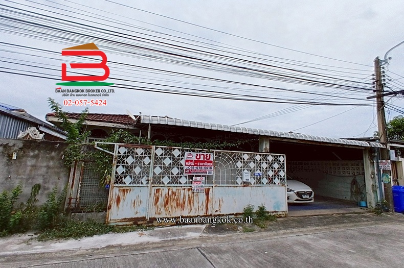 บ้านเดี่ยว ซอยวิภาวดี 64 เนื้อที่ 55 ตรว. ถนนวิภาวดี-รังสิต แขวงดอนเมือง เขตบางเขน
