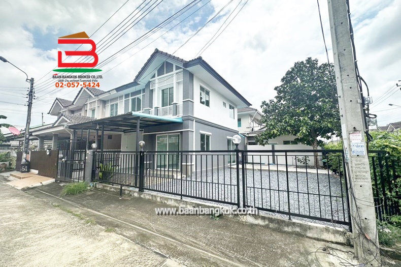 ทาวน์โฮม หมู่บ้าน พฤกษาวิลล์ 31 พหลโยธิน-สายไหม เนื้อที่ 39.2 ตรว. ถนนพหลโยธิน เขตสายไหม กรุงเทพมหานคร