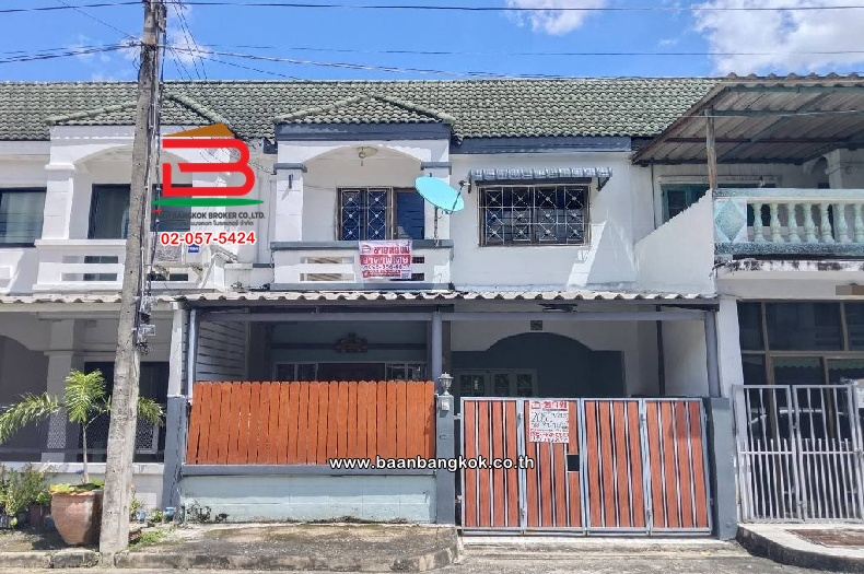 ทาวน์เฮาส์ อภินคร 2000 เนื้อที่ 20.5 ตรว. ซอยสายไหม 81 (ใกล้ตลาดวงศกร) สายไหม กรุงเทพมหานคร