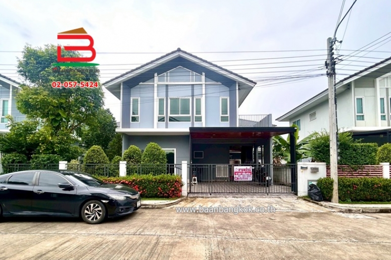 บ้านเดี่ยว โครงการ เพอร์เฟค พาร์ค แจ้งวัฒนะ-ราชพฤกษ์ เนื้อที่ 50.8 ตร.ว ตำบลบางตะไนย์ อำเภอปากเกร็ด นนทบุรี    