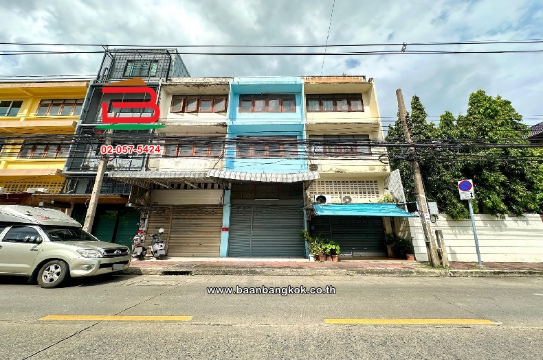 ให้เช่า อาคารพาณิชย์ ชุมชนชินเขต 1 เนื้อที่ 25 ตร.ว (งามวงศ์วาน 43 แยก 7) แขวงทุ่งสองห้อง เขตหลักสี่ กรุงเทพมหานคร  